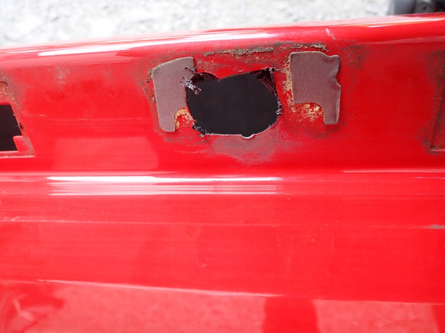 bumper rear part rear OPEL CORSA E X15 2014-2019R 39002839