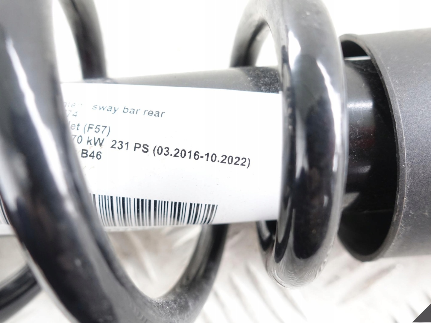 MINI F57 shock absorber rear part left=right 83Km