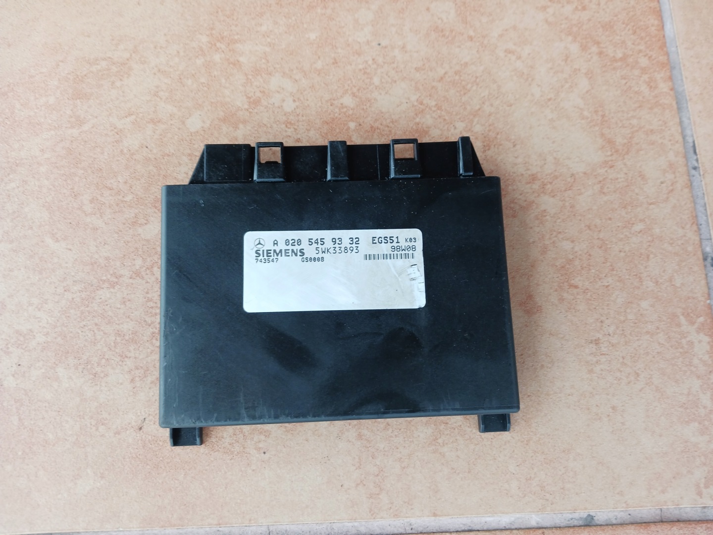 control unit gearboxes MERCEDES W210 0205459332