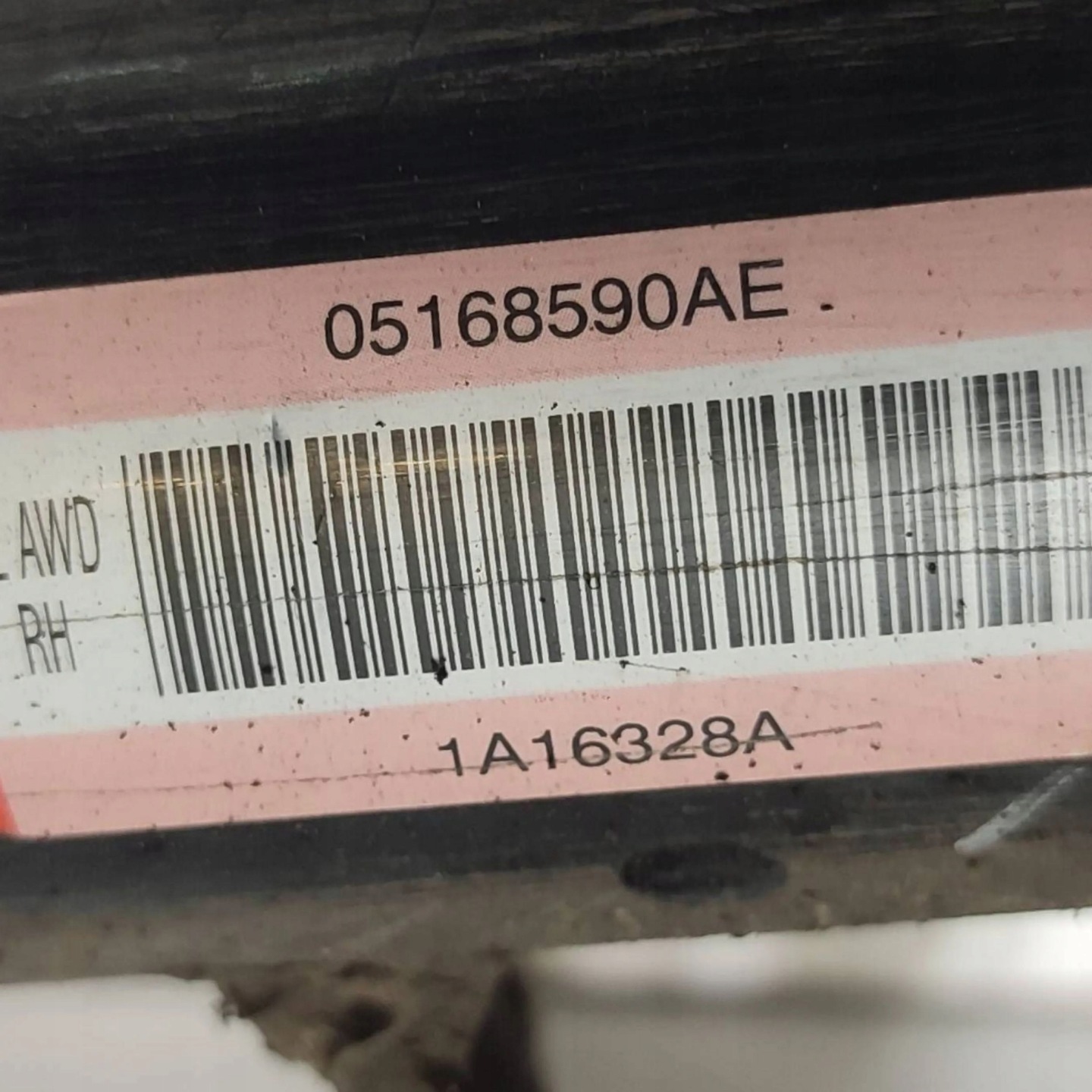 Jeep Cherokee 2015 front side right shock absorber front