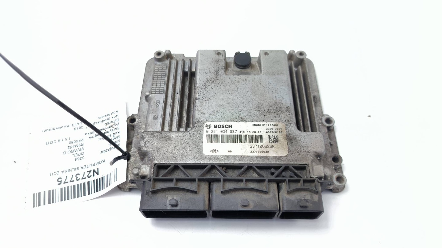computer motore ECU 237106626R OPEL VIVARO B