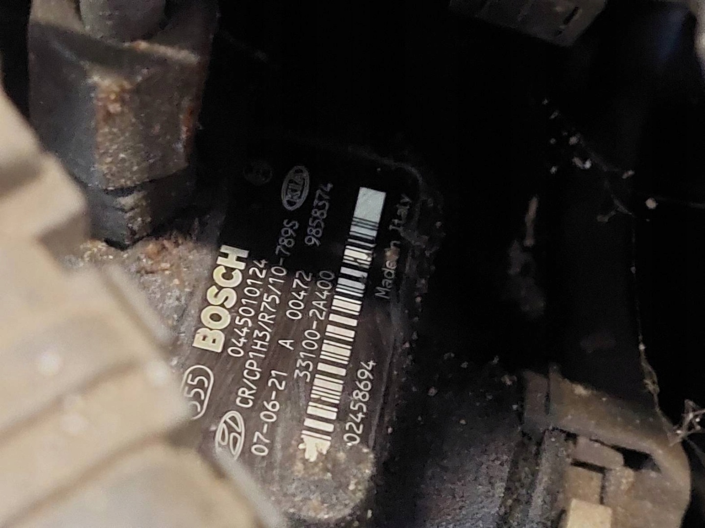 engine DIESEL + UKLAD WTRYSKOWY + TURBINA KIA CEED and D4FB