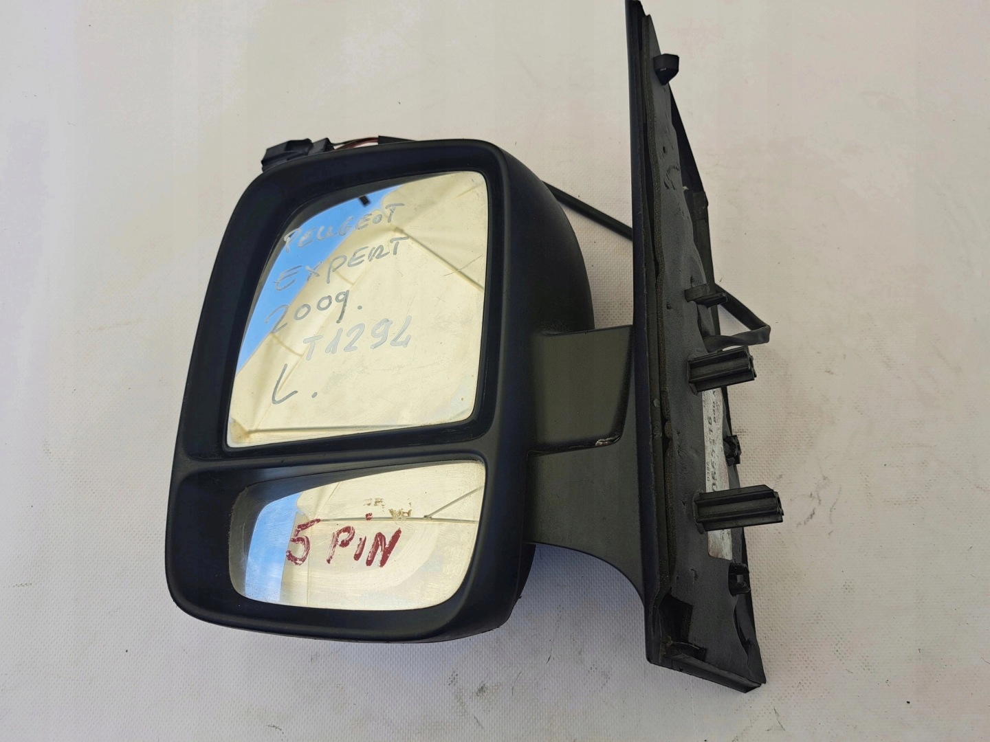 PEUGEOT EXPERT 0-> mirror left 5 PIN original