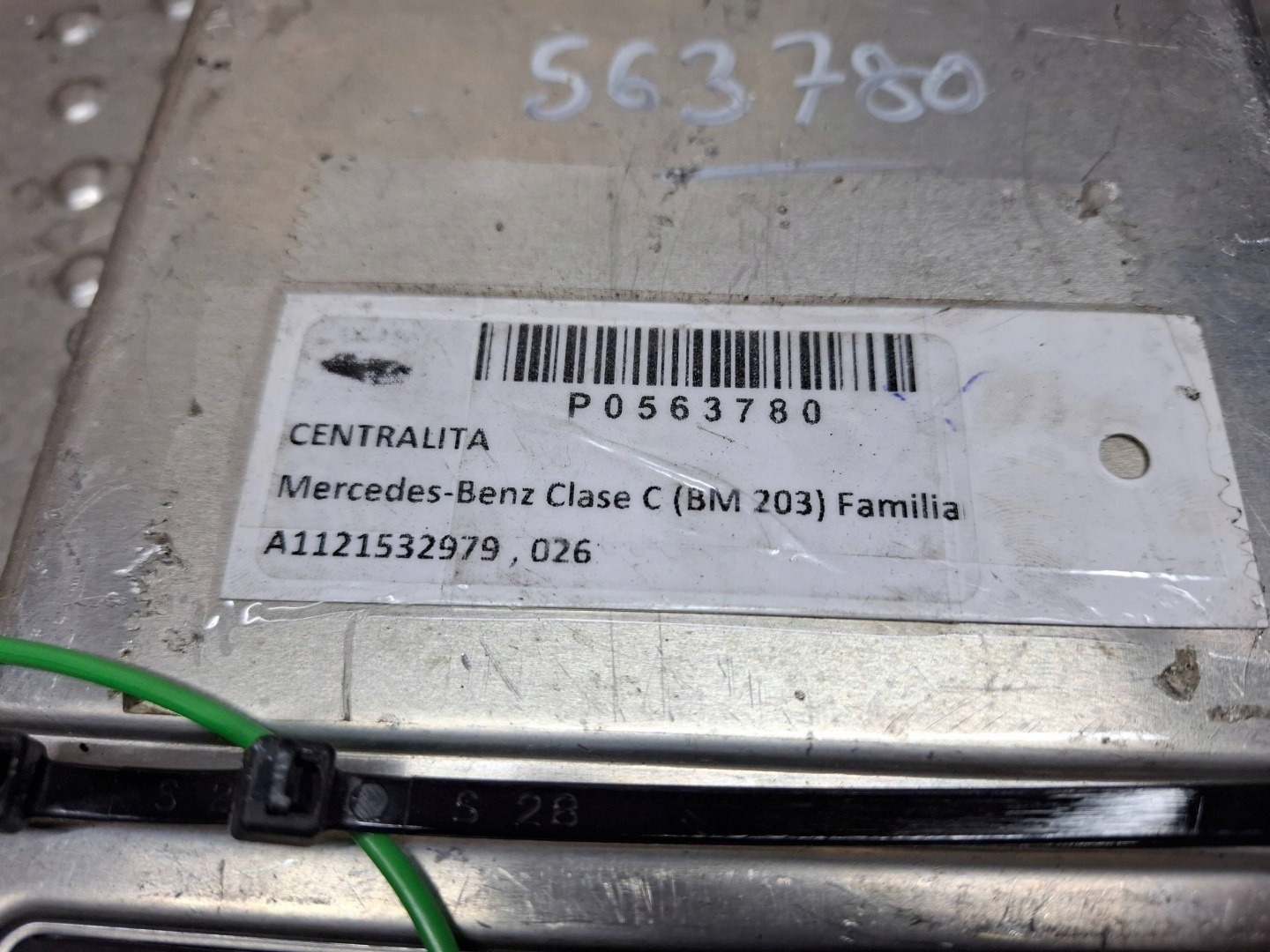 computer control unit of the engine A1121532979 0261207849 MERCEDES W203
