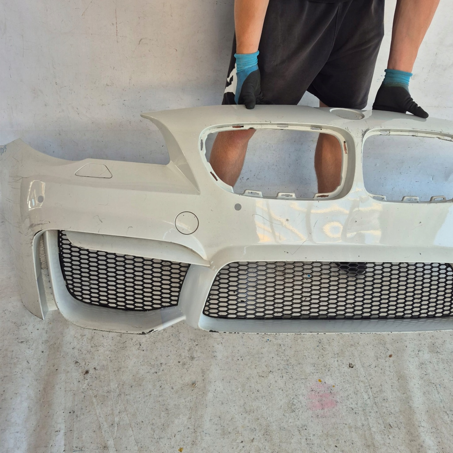 BMW M5 F10 TUNING bumper front front PDC