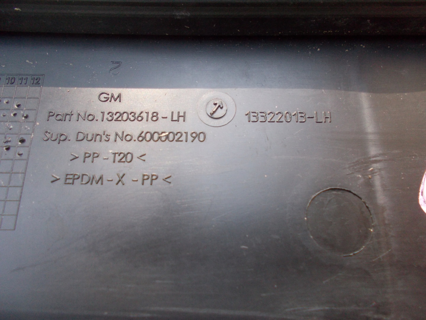 OPEL CORSA D 1.4 11R FL torpedo 13203618