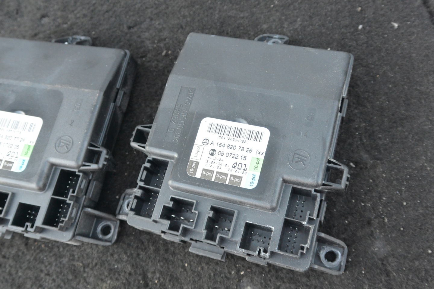 module door control unit front MERCEDES-BENZ ML GL W164 X164 EUROPA KOMPLET