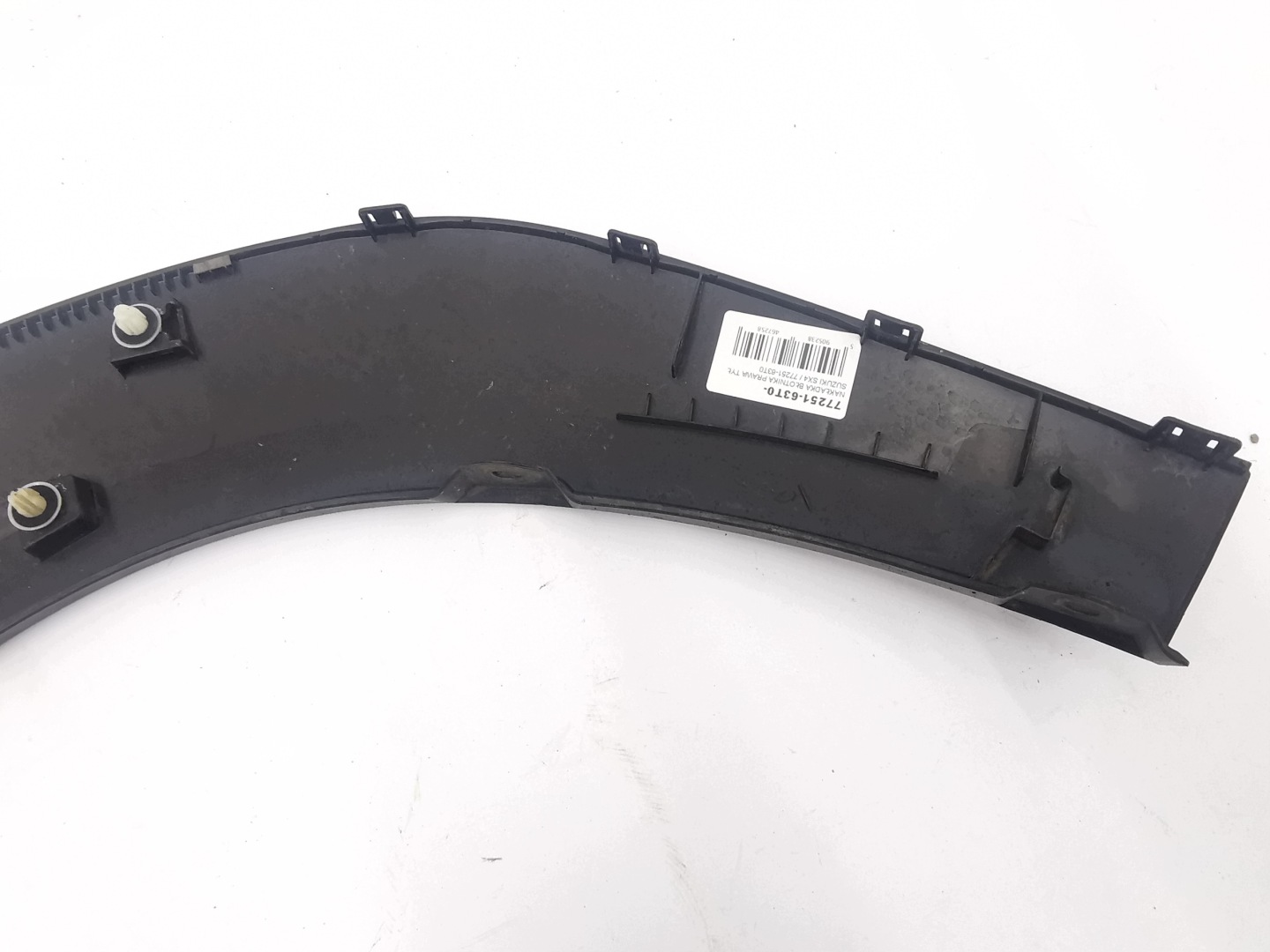 couverture aile droit arrière SUZUKI SX4 / 77251-63T0