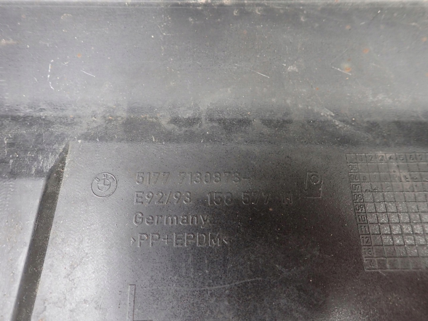 BMW 3 E92 E93 COUPE CABRIO 06-13 threshold left moulding threshold left