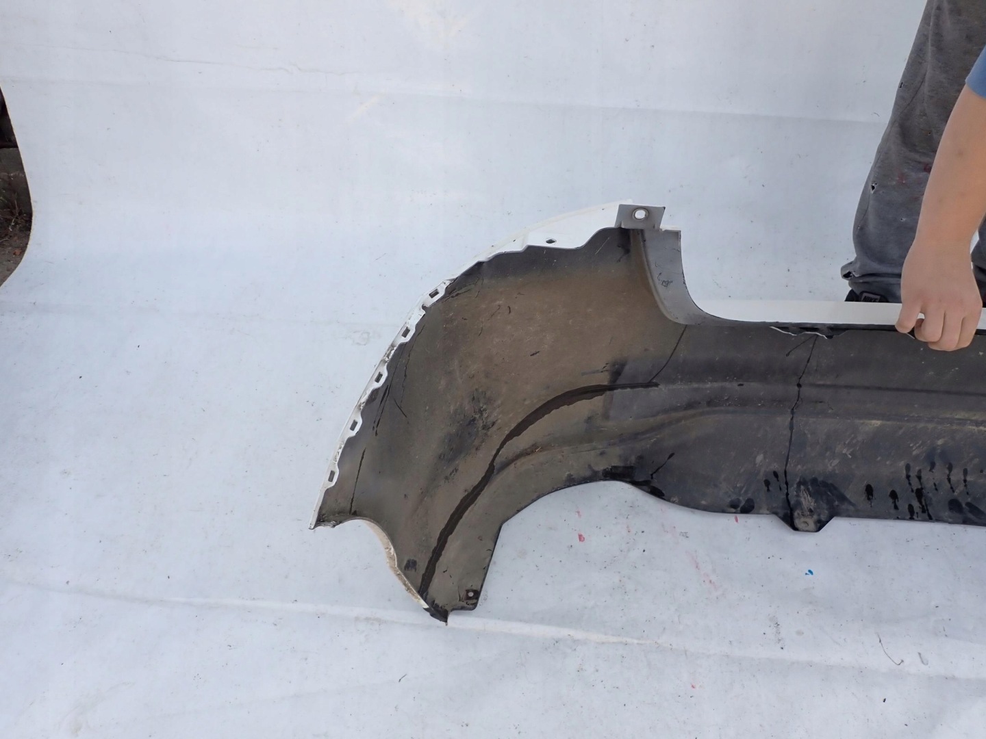 NISSAN PULSAR C13 14-> bumper rear part rear