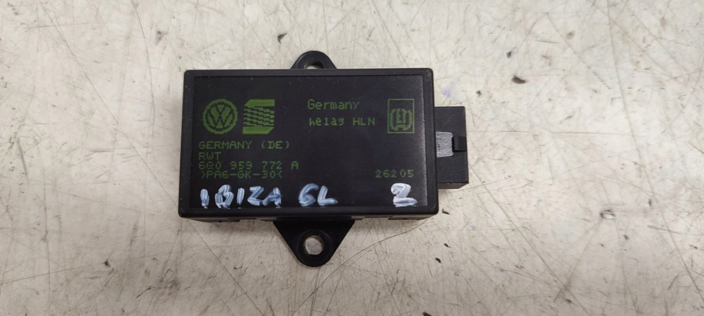 modulo sedile Seat Ibiza 6L