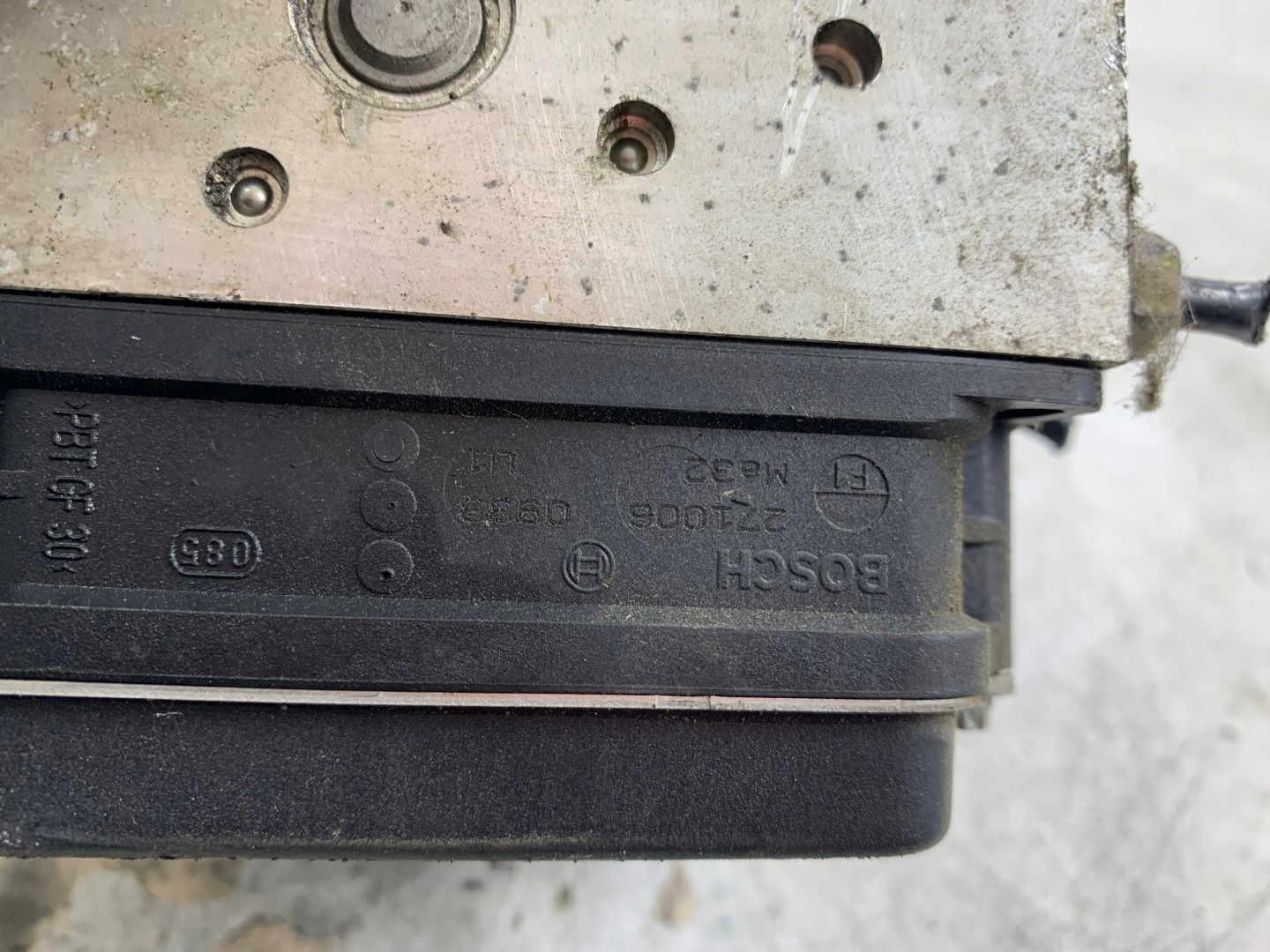 PEUGEOT 307 Pompa ABS 9649458080 0265950368