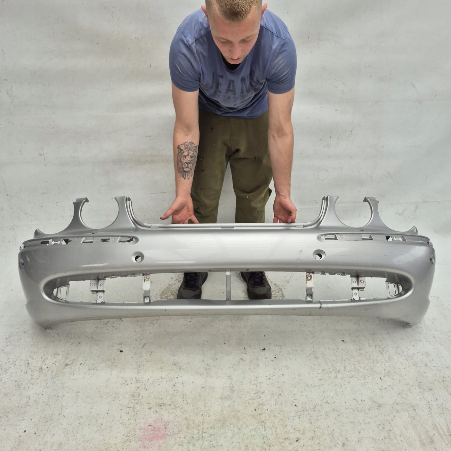 JAGUAR XJ VII 7 02-07 bumper front front washer PDC