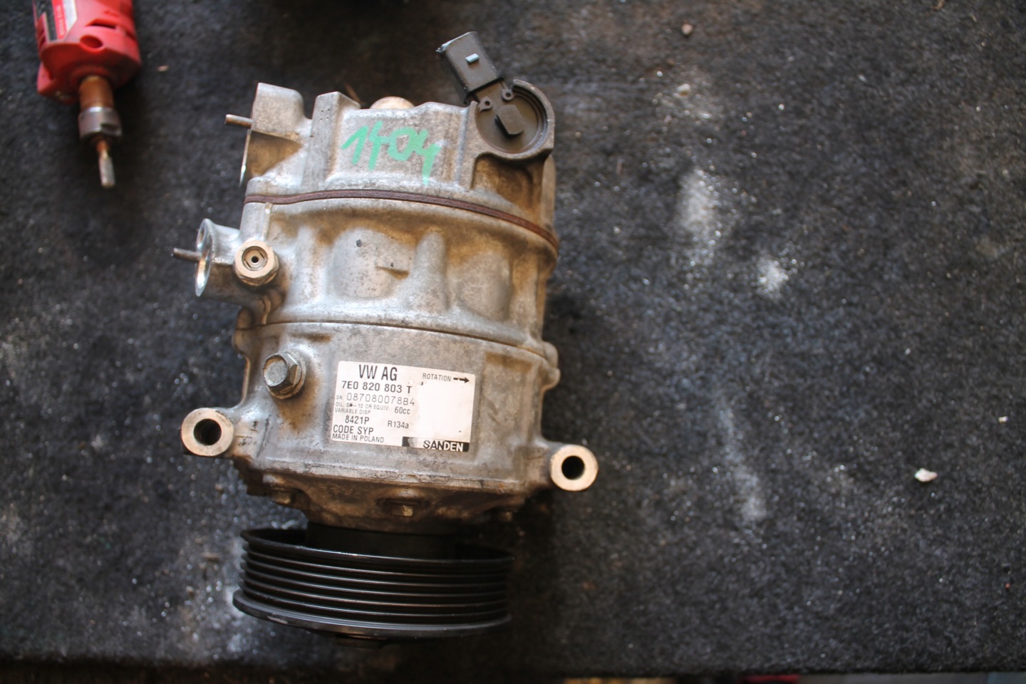 1404. kompresor klimatizaci VW T6 7E0820803T