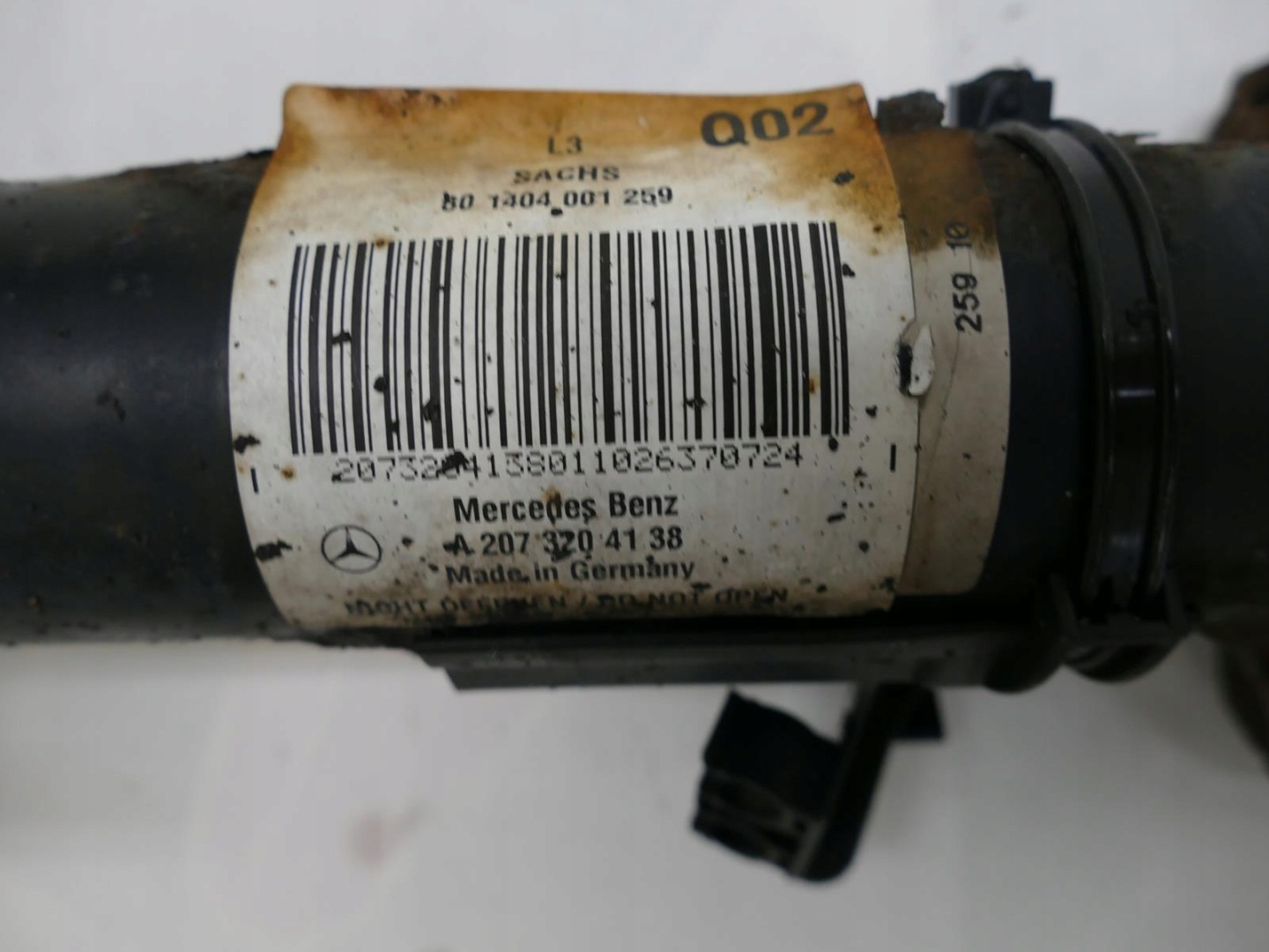 MERCEDES W207 A207 3.0 CDI shock absorber spring PP