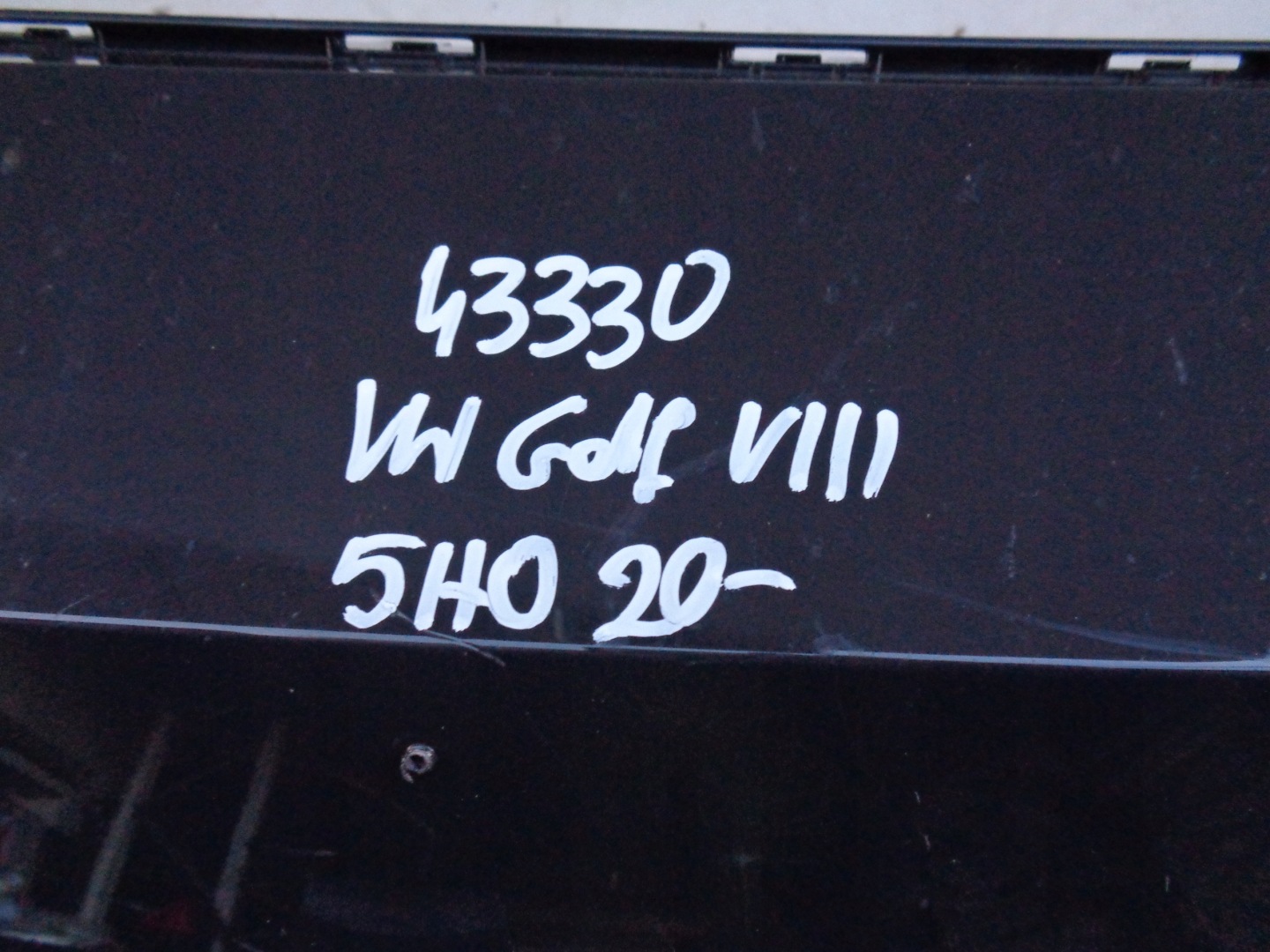 FRONTSTOSSSTANGE VW GOLF VIII 8 5H 5H0 20- NR 43330