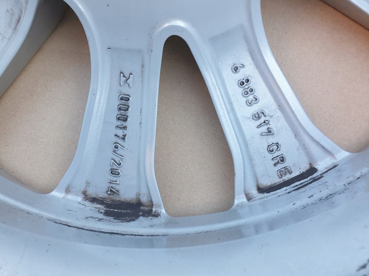 CERCHIO di alluminio sensore pressione BMW 3 G20 G21 OE