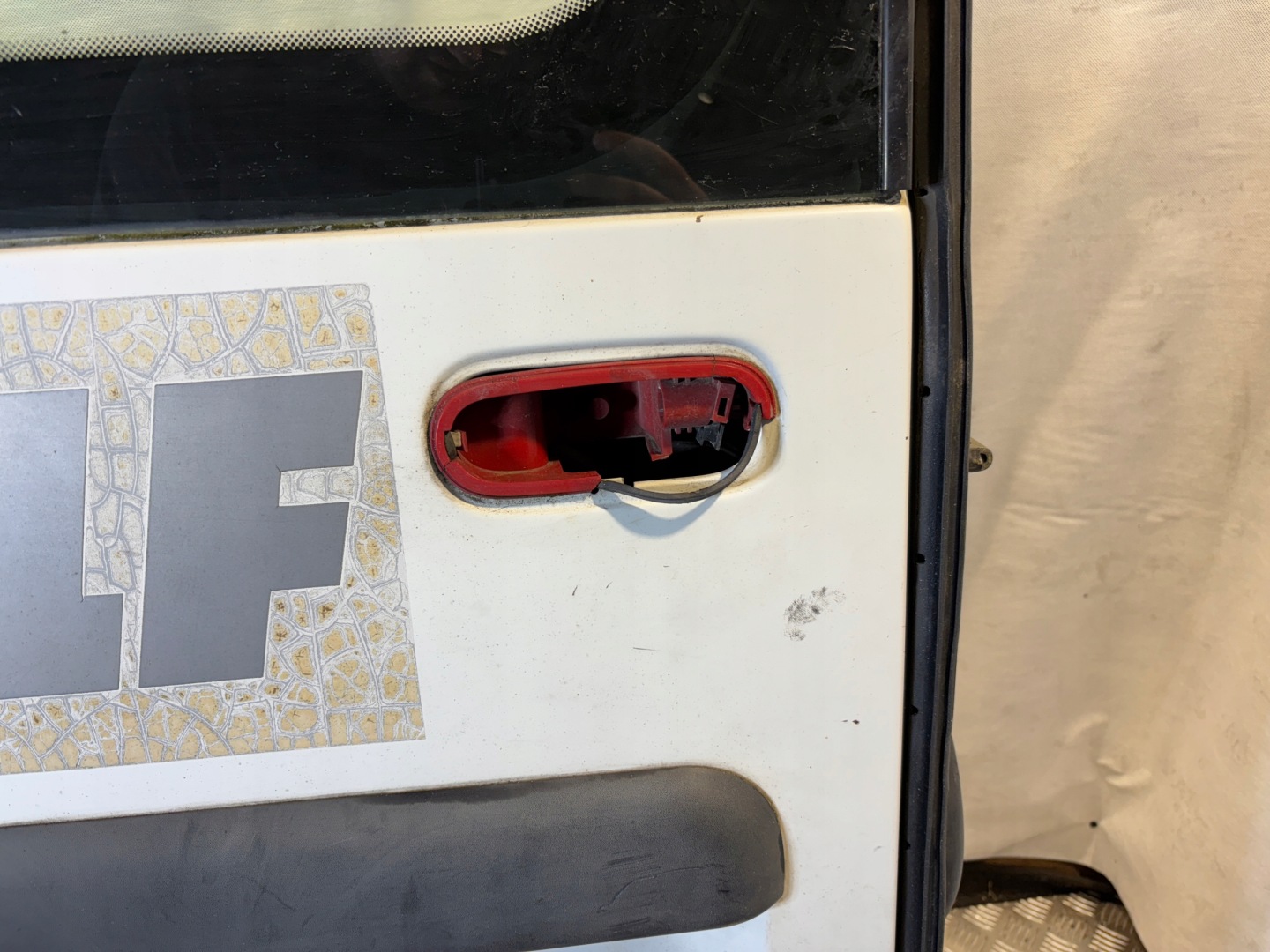Tür links heck Renault Master II 2 przedlift k: 0389
