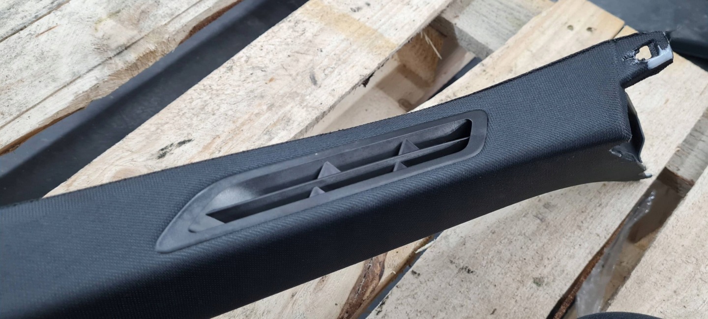A6 C8 4K S6 cover pillar trim A right front SLINE bang 4K0867234D