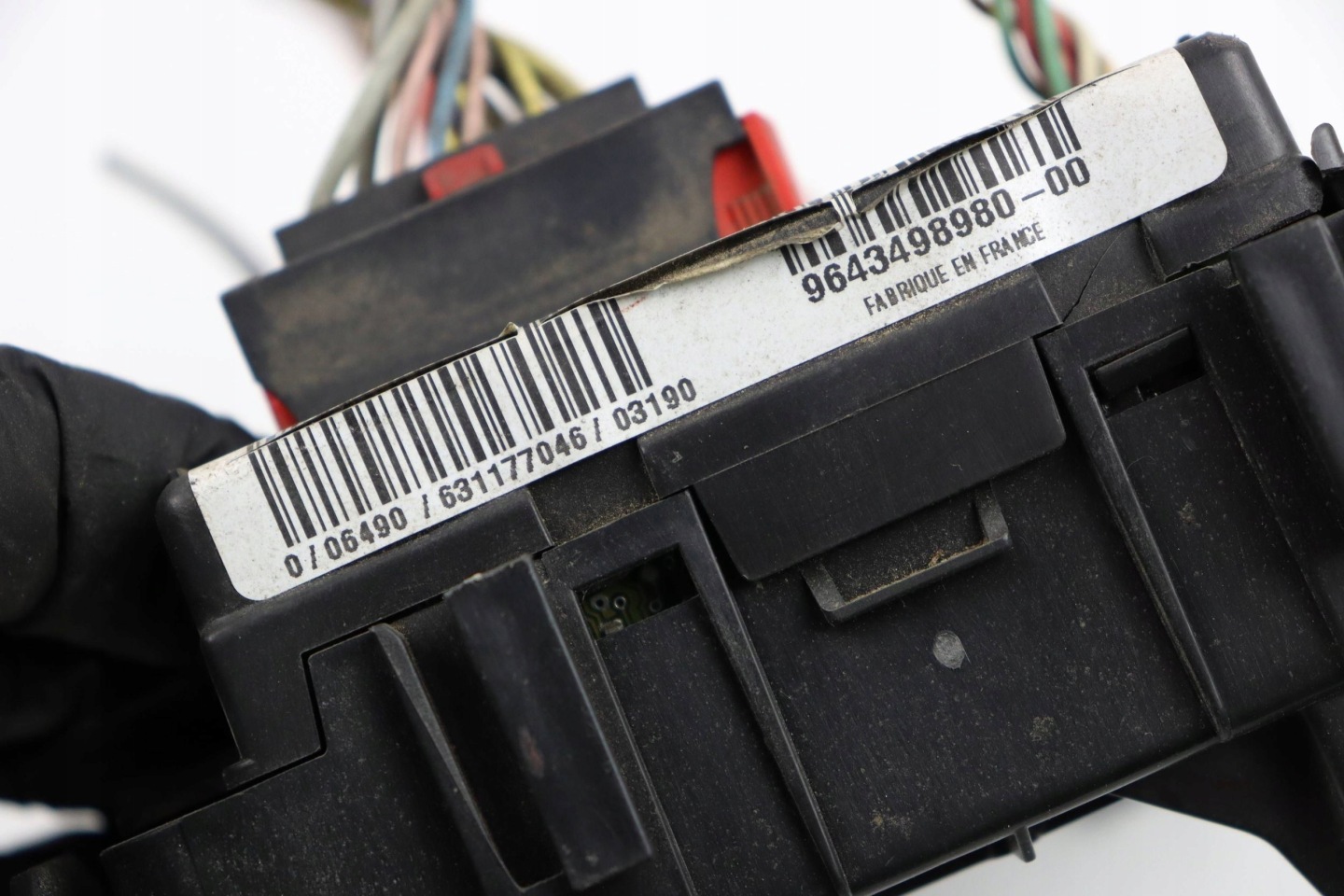 CITROEN PEUGEOT module control unit compartment BSM B2 9643498980 T118470002E