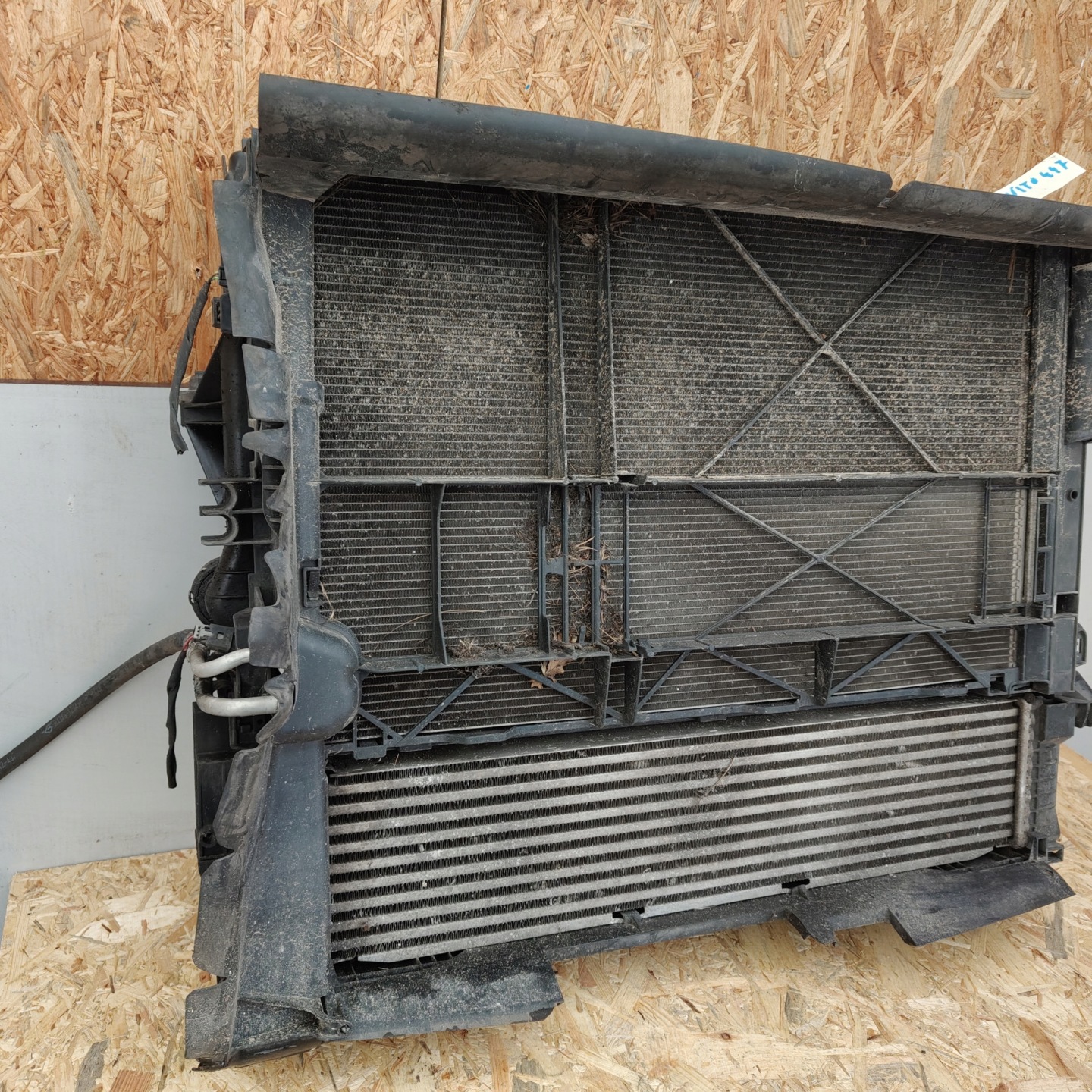chladič vody KLIMA ventilátor MERCEDES VITO A4475010201