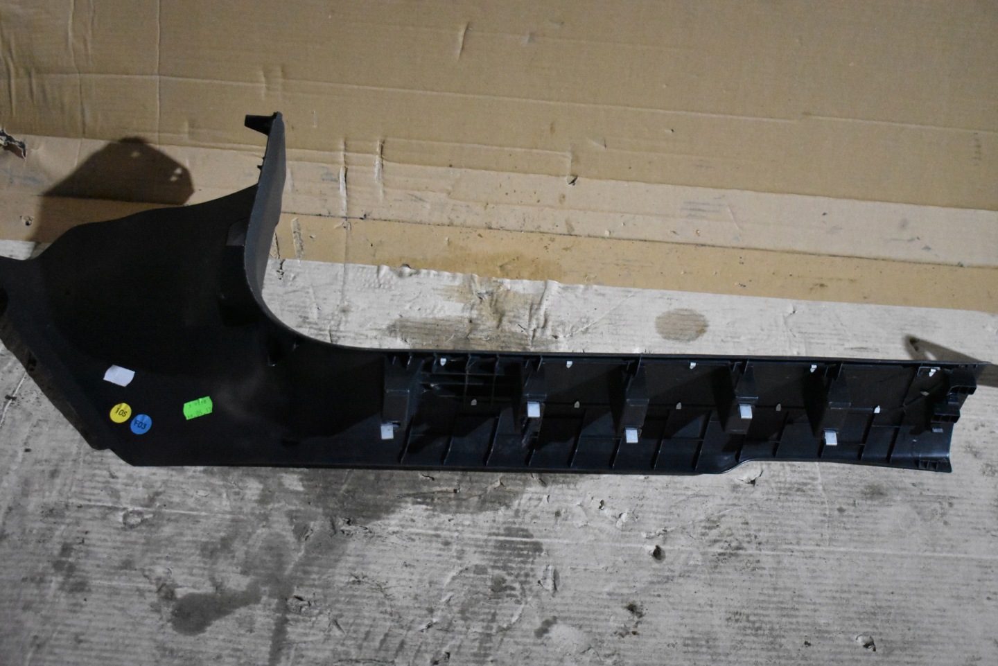 moulding cap of the threshold front left PORSCHE PANAMERA 971 PANAMERA 4 1