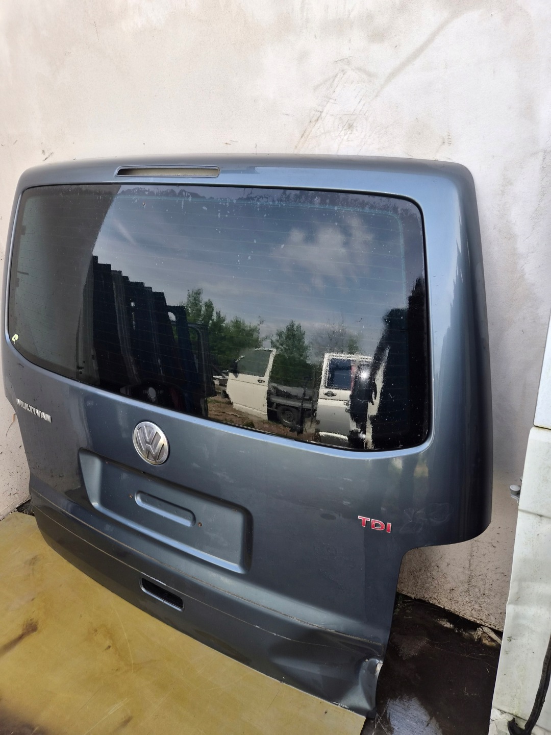 trunk door cover boot rear part VW T5 T5 LIFT grey