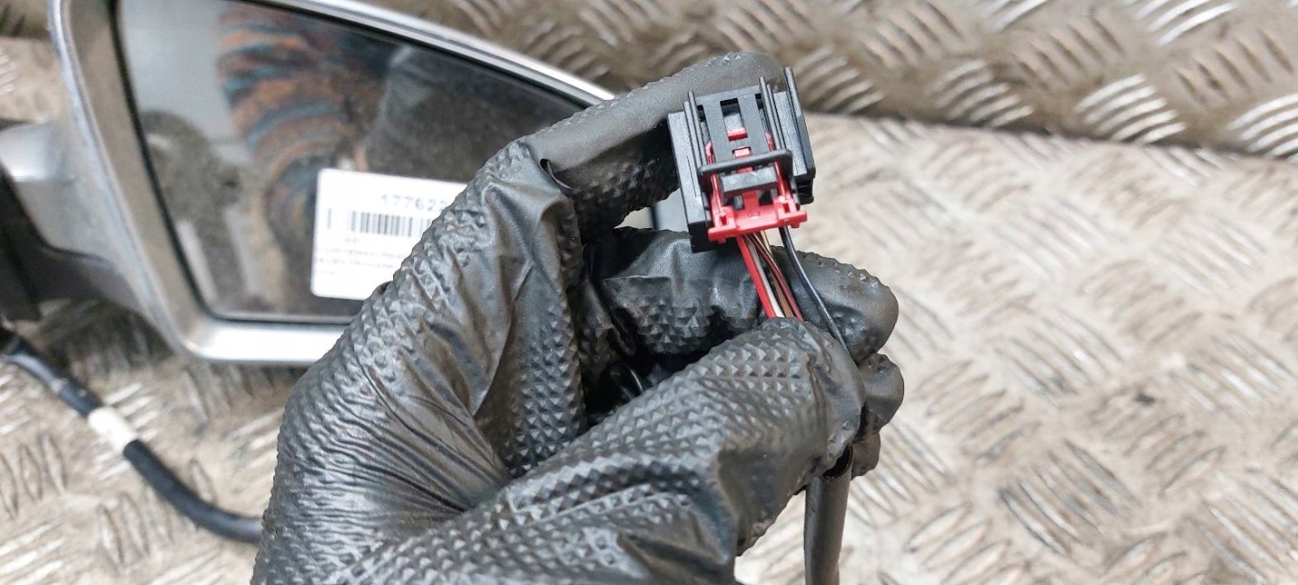 mirror right electrics AUDI A6 C6 CHROM 5PIN EUROPA