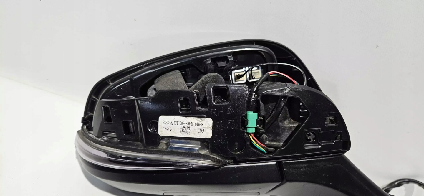 mirror right TOYOTA HIGHLANDER IV 14PIN + 4PIN