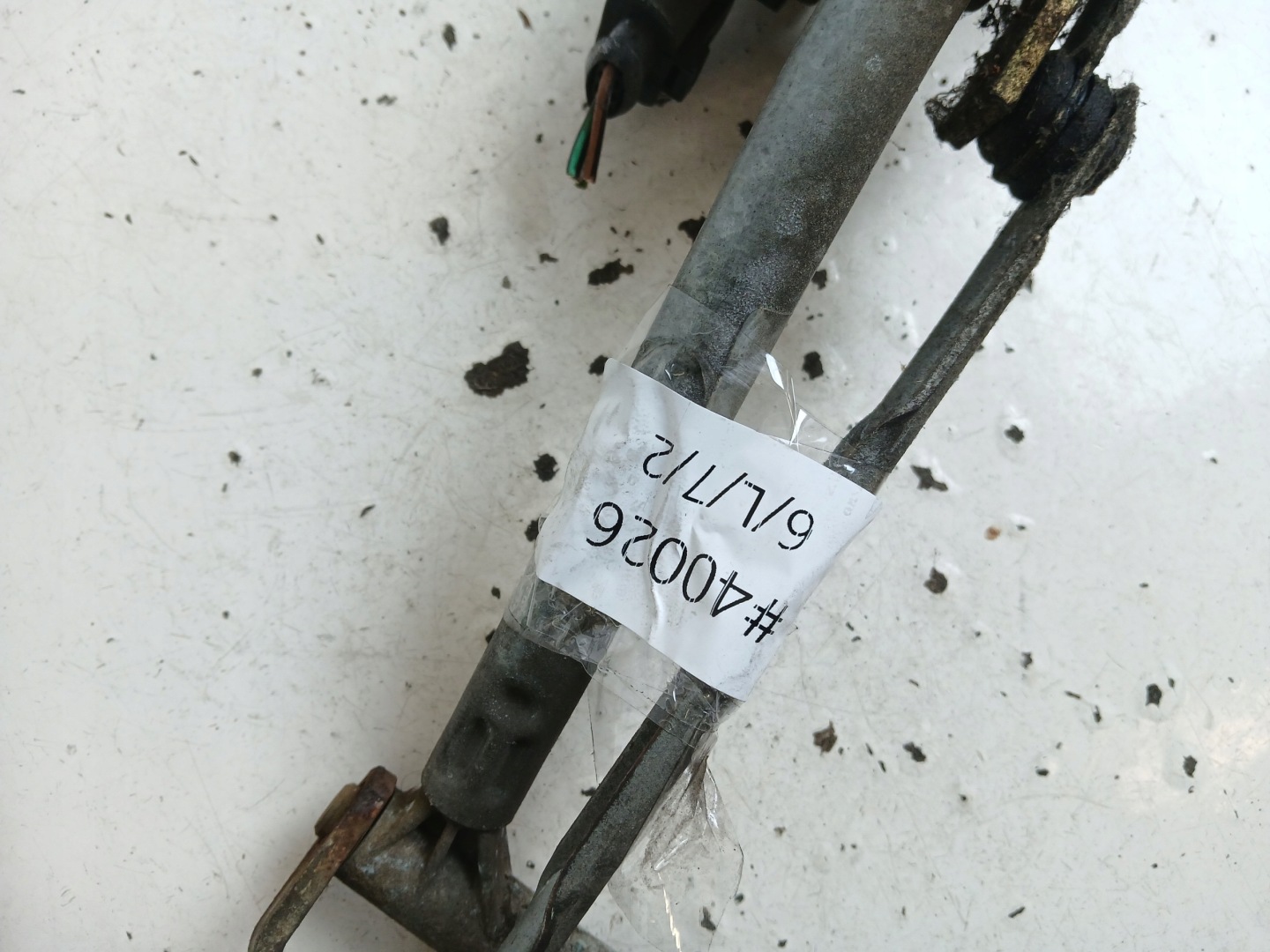 VW POLO 9N wiper mechanism front 6Q2955119A