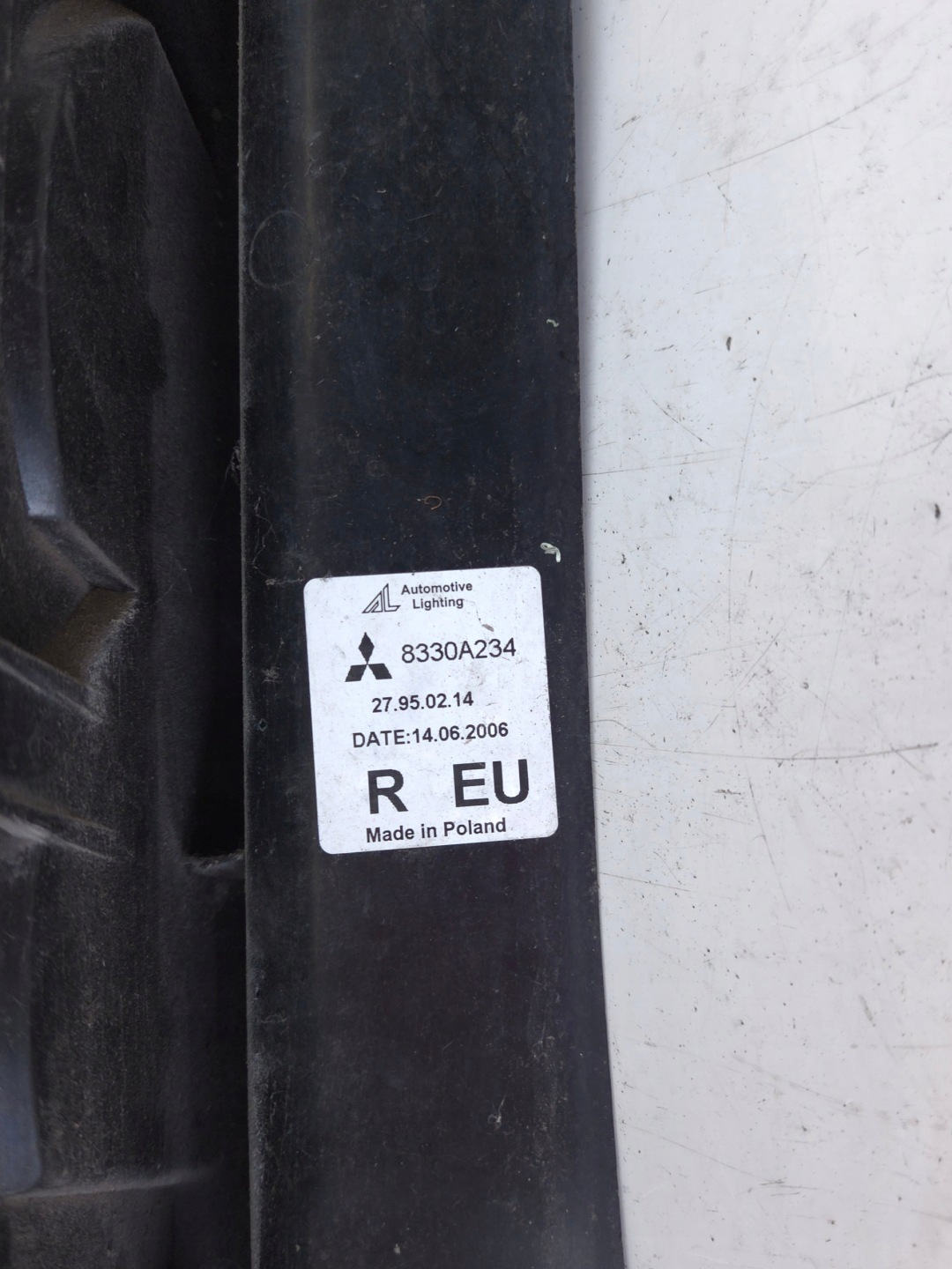 MITSUBISHI COLT VI Z30 light right rear part
