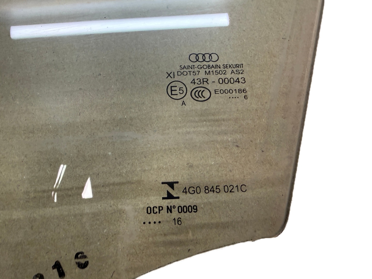 AUDI A6 4G C7 window left front PODWOJNA 2016R
