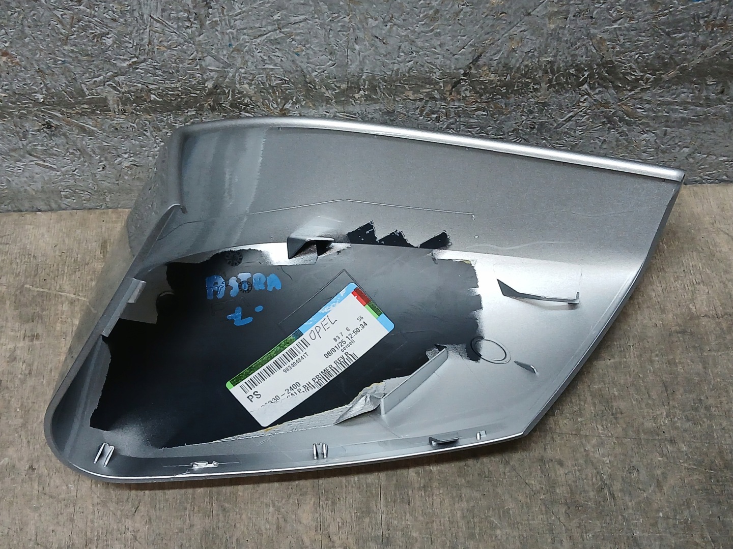 mirror cover front right OPEL ASTRA L 6 VI 98340484T