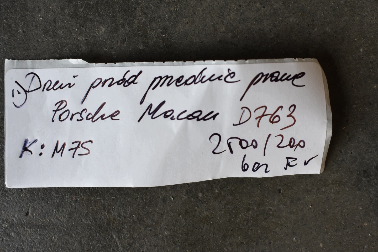 IDEALNE tür vorne vorne rechts farbe M7S PORSCHE MACAN 1