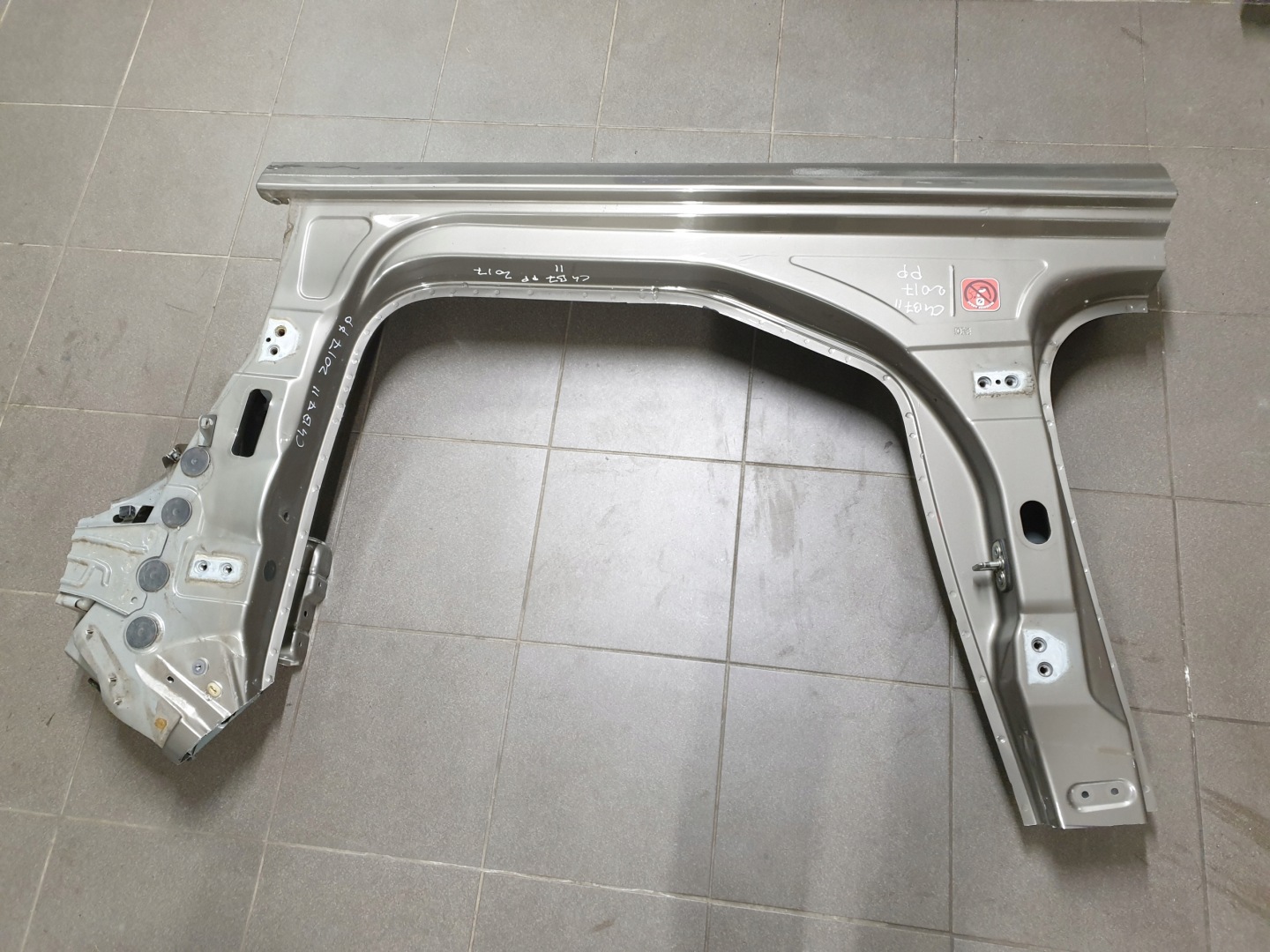 pillar threshold quarter CITROEN C4 B7 II HB 2010-2018