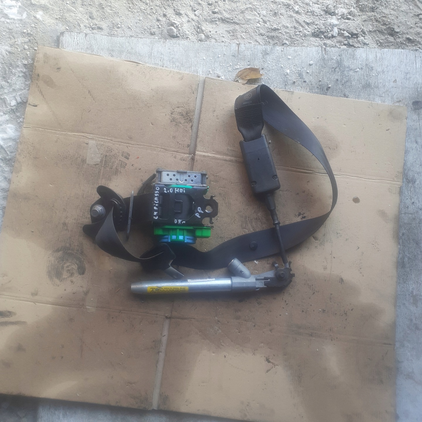 Gurten Sicherheits Spanner rechts 9657326277 CITROEN C4 PICASSO und 06-13