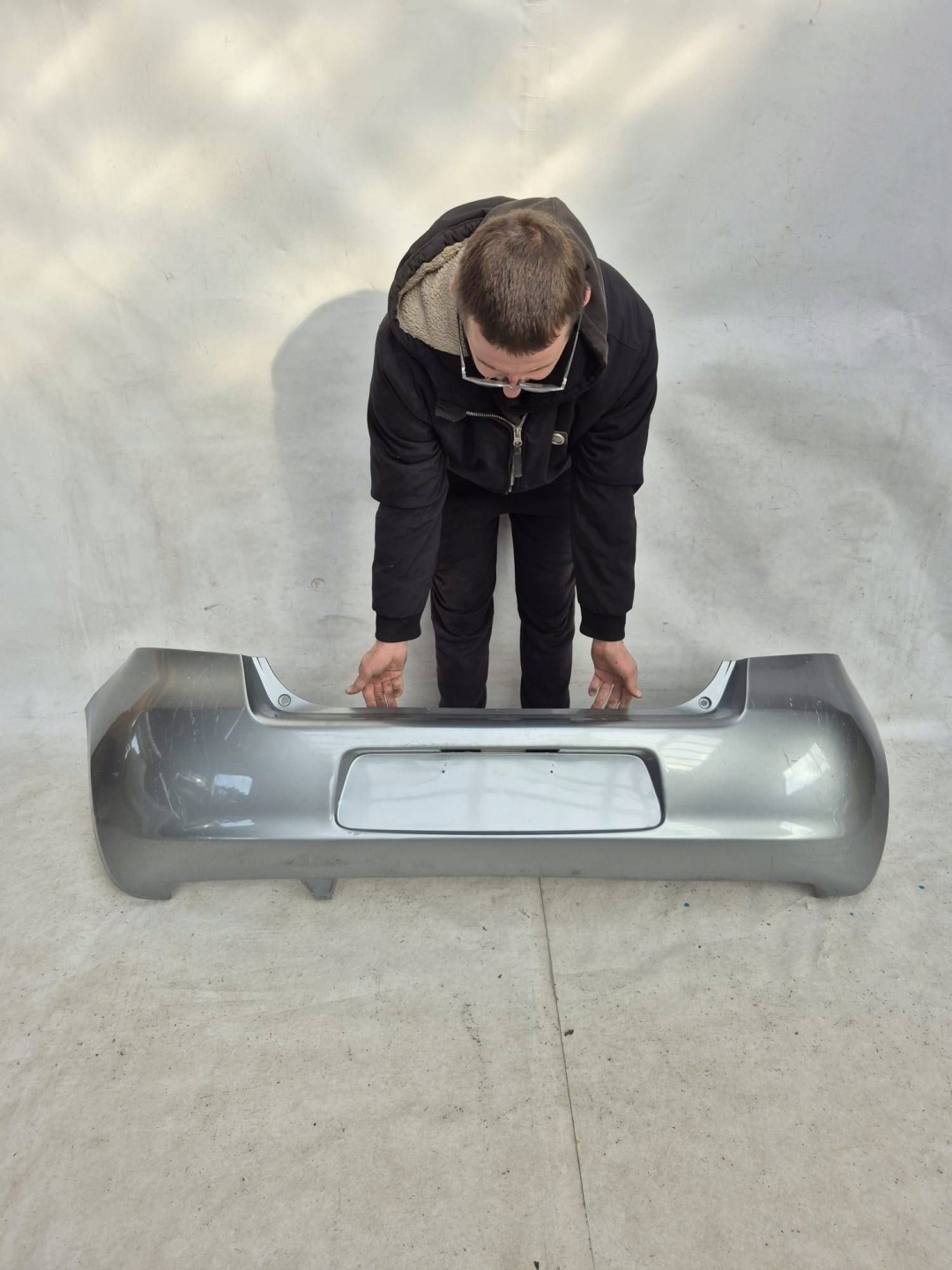 TOYOTA YARIS II 05- bumper rear part rear