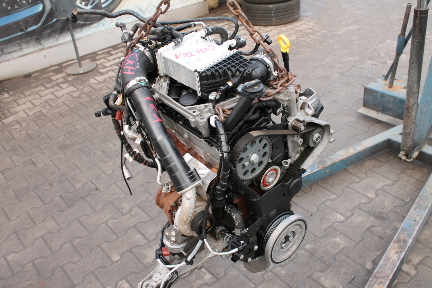 engine complete VW T6.1 CXH 40 TYSKM
