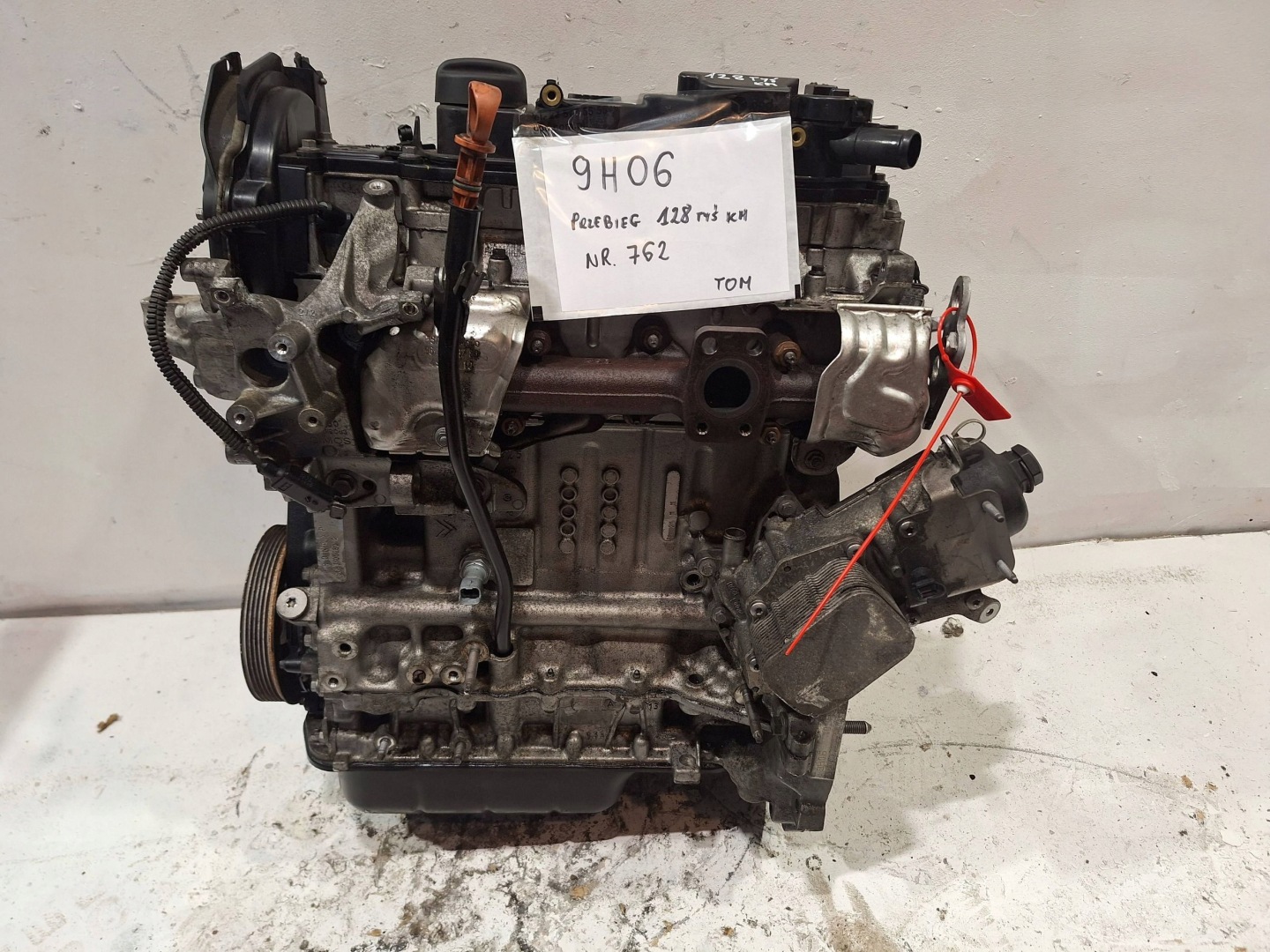 engine 9H06 PEUGEOT 308 II T9 1.6 EHDI 13
