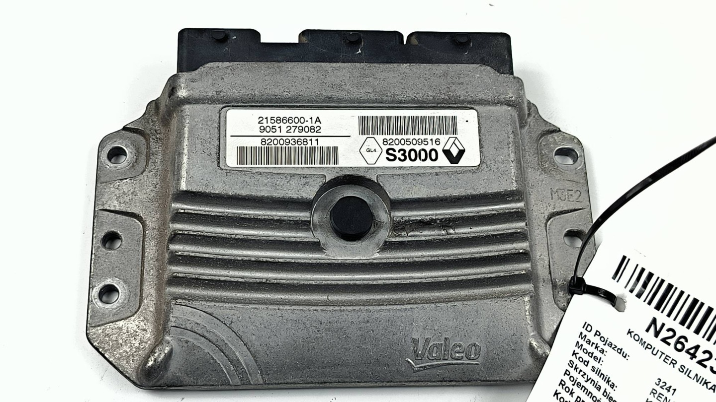 computer Motore ECU 8200509516 RENAULT KANGOO II