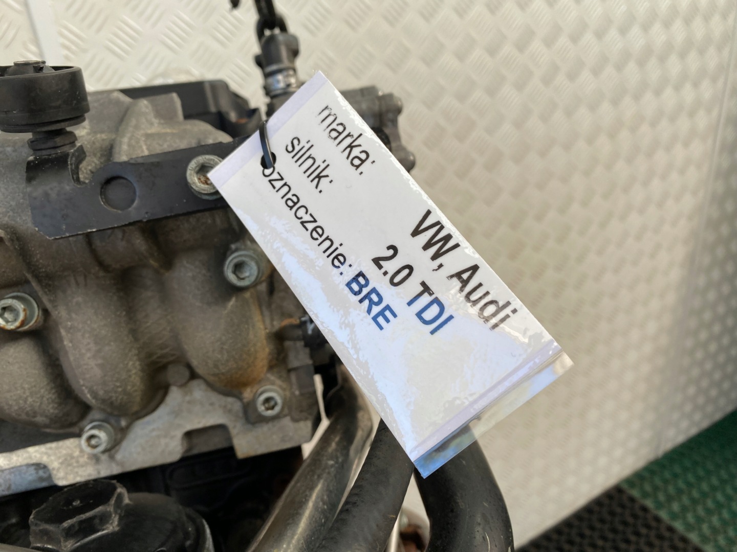 AUDI A4 B7 A6 C6 VW PASSAT SEAT 04-07 2.0 TDI engine complete BRE 140KM