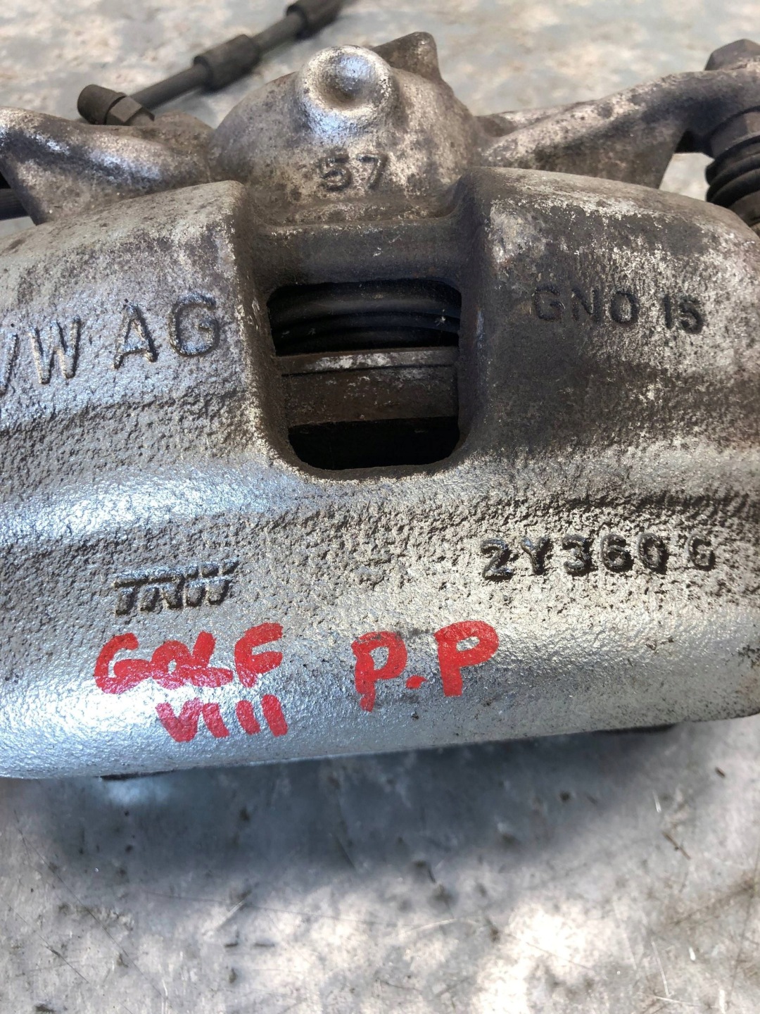 caliper brake right front VW GOLF VIII 7L766C
