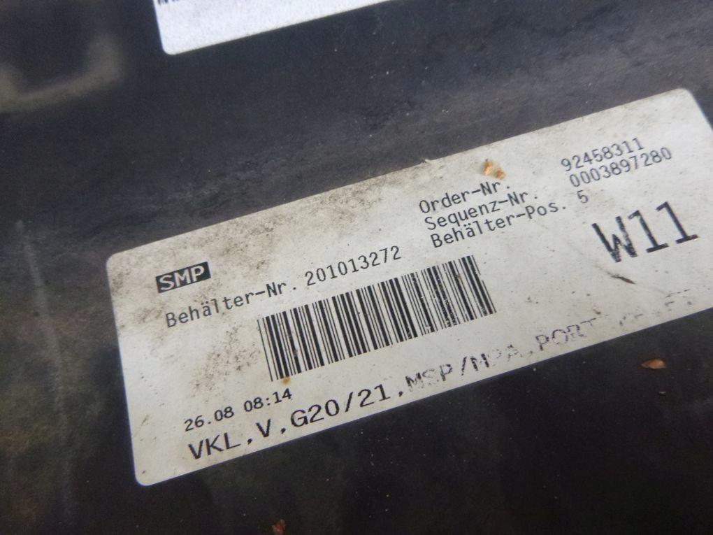 BMW 3 G20 G21 M PAKIET front bumper