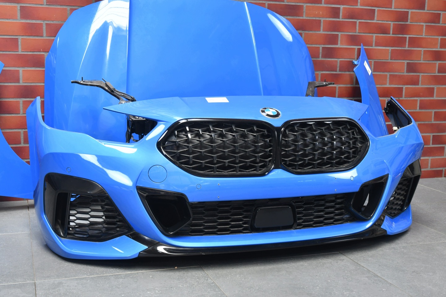 bonnet front panel, wall bumper radiator BMW BMW 2 F44 M235iX m-packet