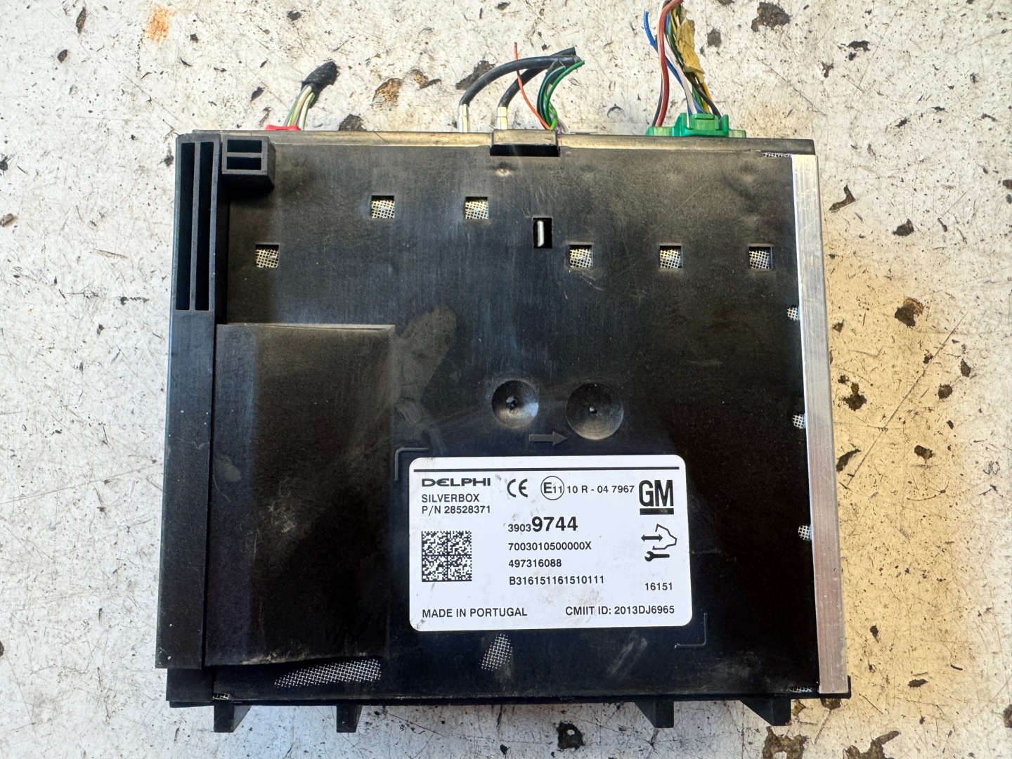 OPEL ASTRA K STACJA Module RADIA Navigation SILVERBOX 39039744