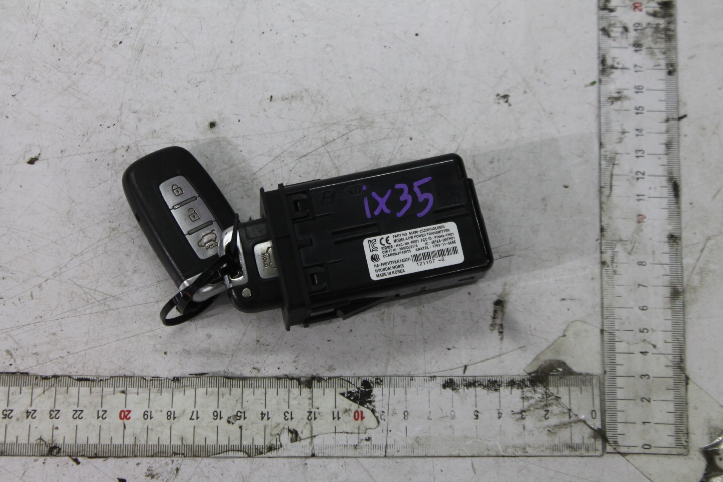 ignition key KOMPLET 95490-2S200 HYUNDAI IX35