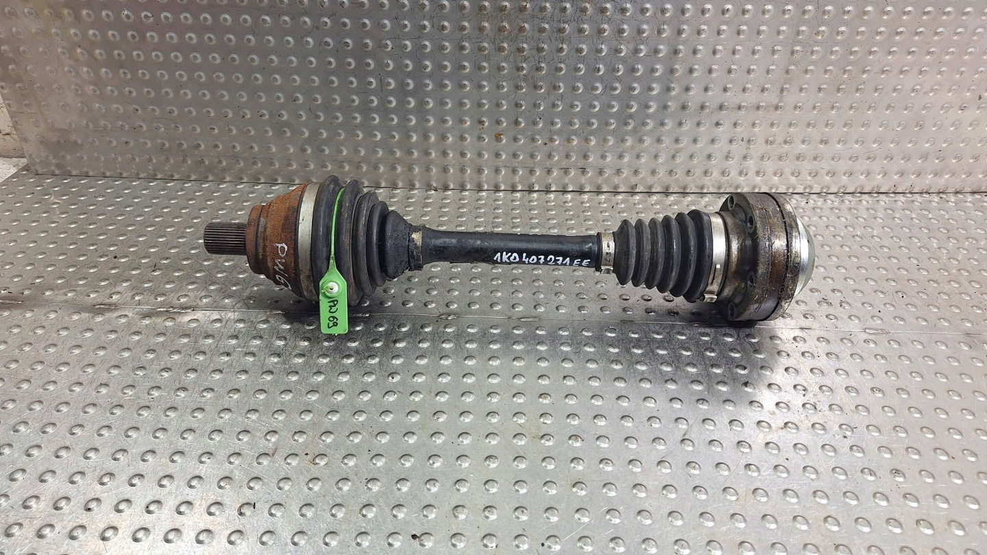 semi-axis left front 1K0407271EE AUDI A3 8P OCTAVIA II GOLF V PASSAT B7 2.0 TDI