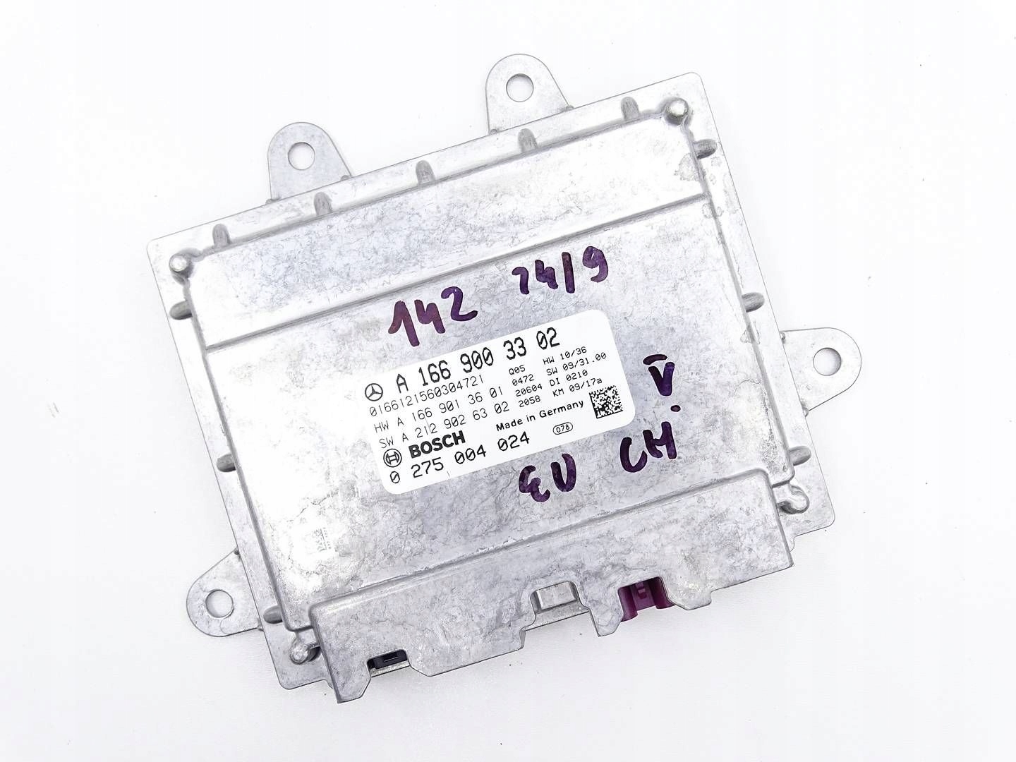 module control unit NIGHT VISION MERCEDES ML GL W166 A1669003302