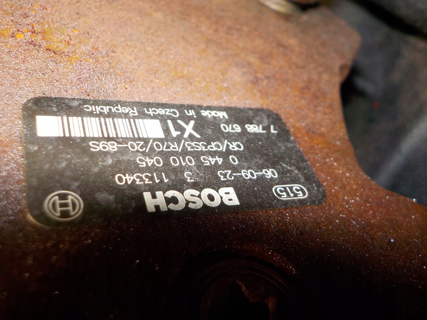 BMW X3 E83 engine 2.0 D 150 KM M47D20 + pump 0445010045 7788670 156 TYS