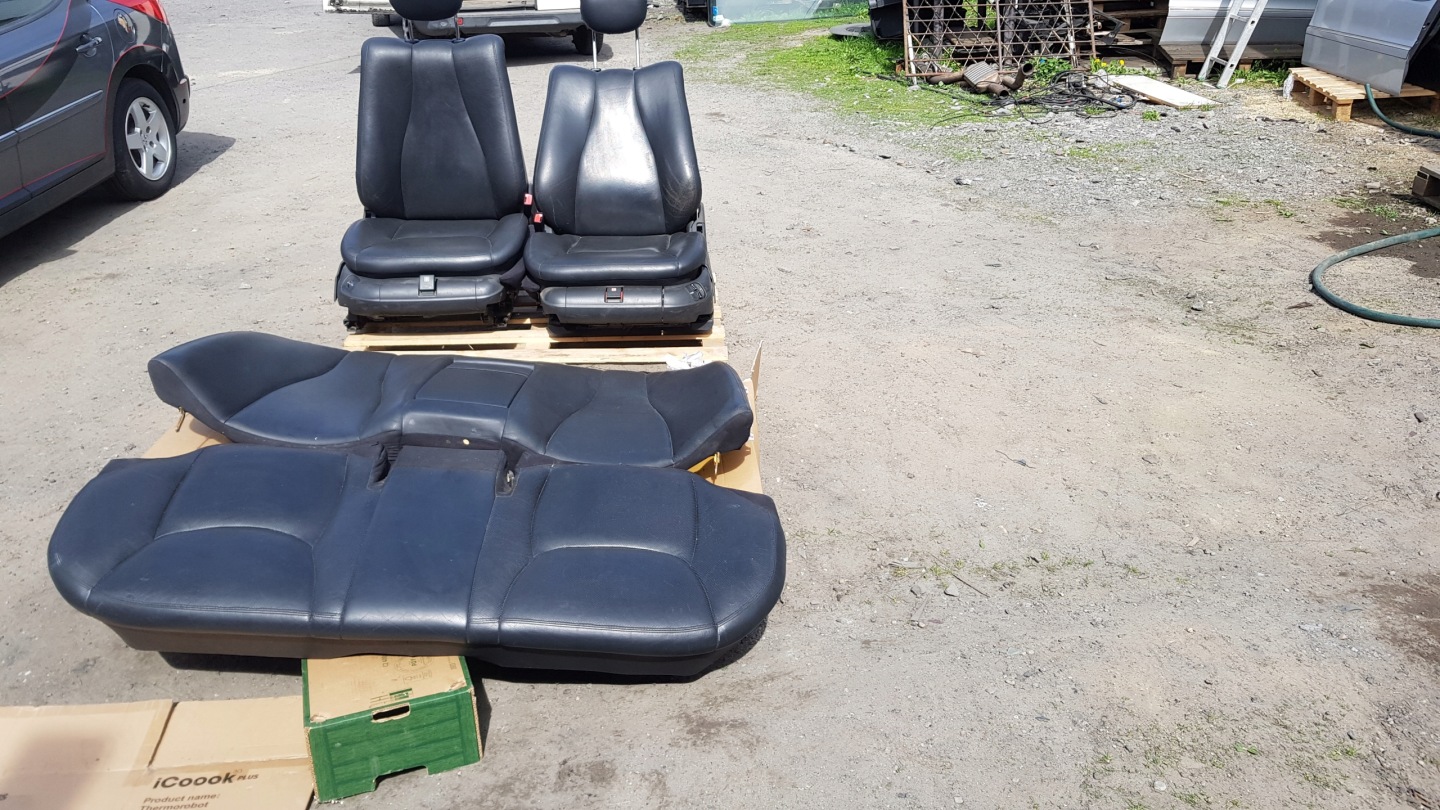 MERCEDES W220 Sitze Ledersitz GRZEANE PAMIEC
